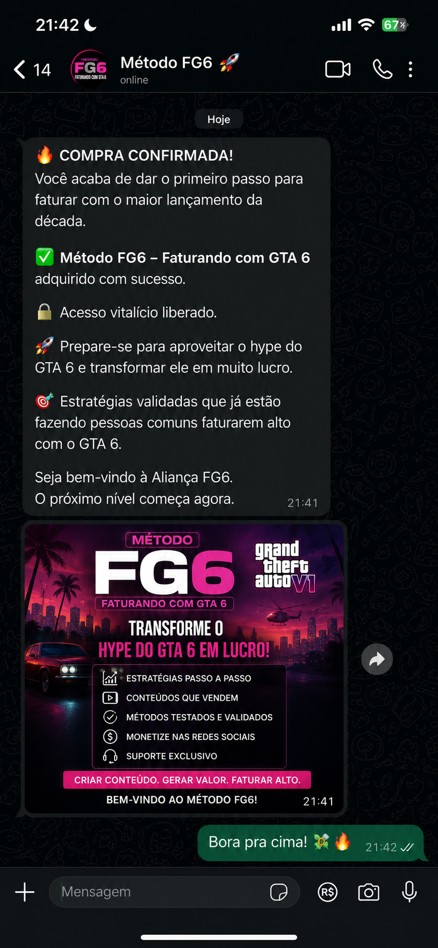 Print WhatsApp