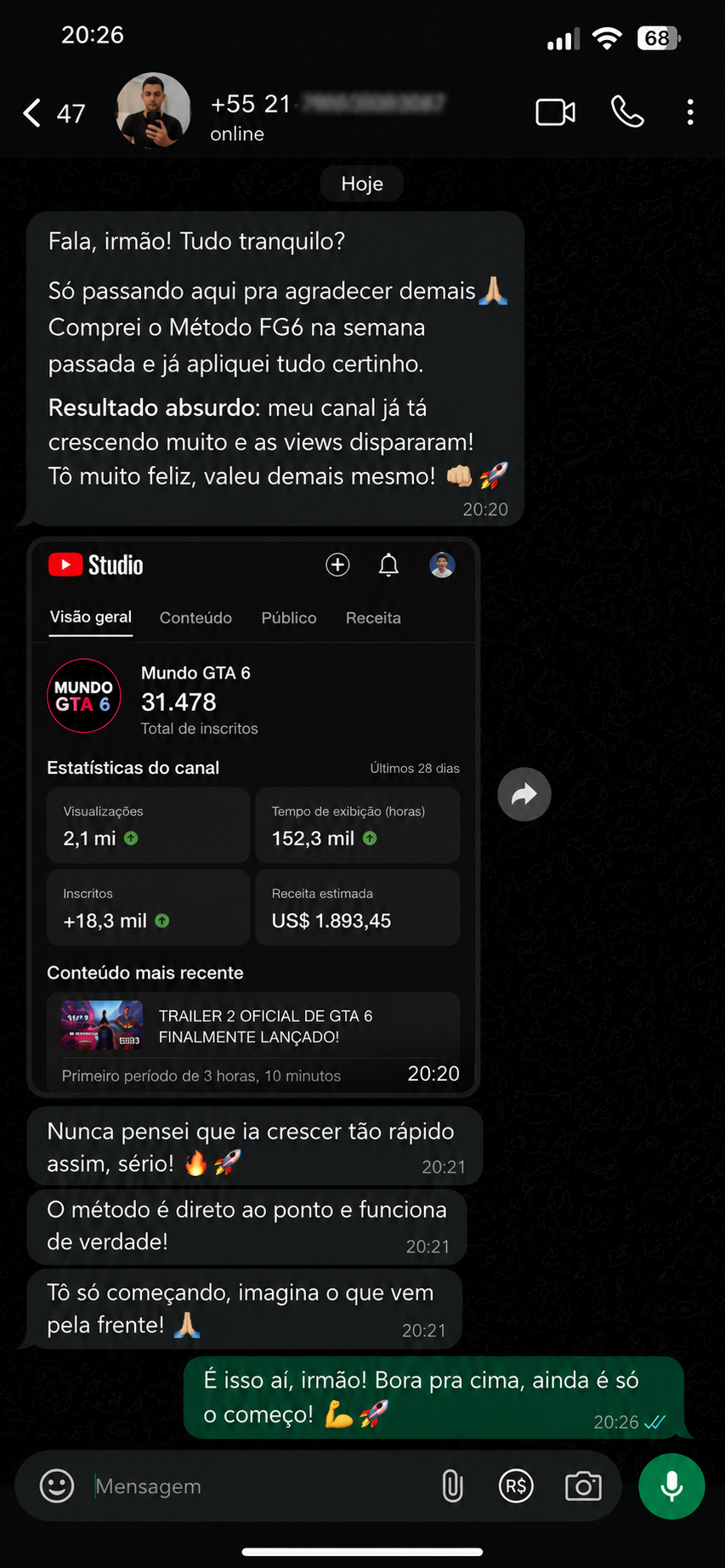 Print WhatsApp